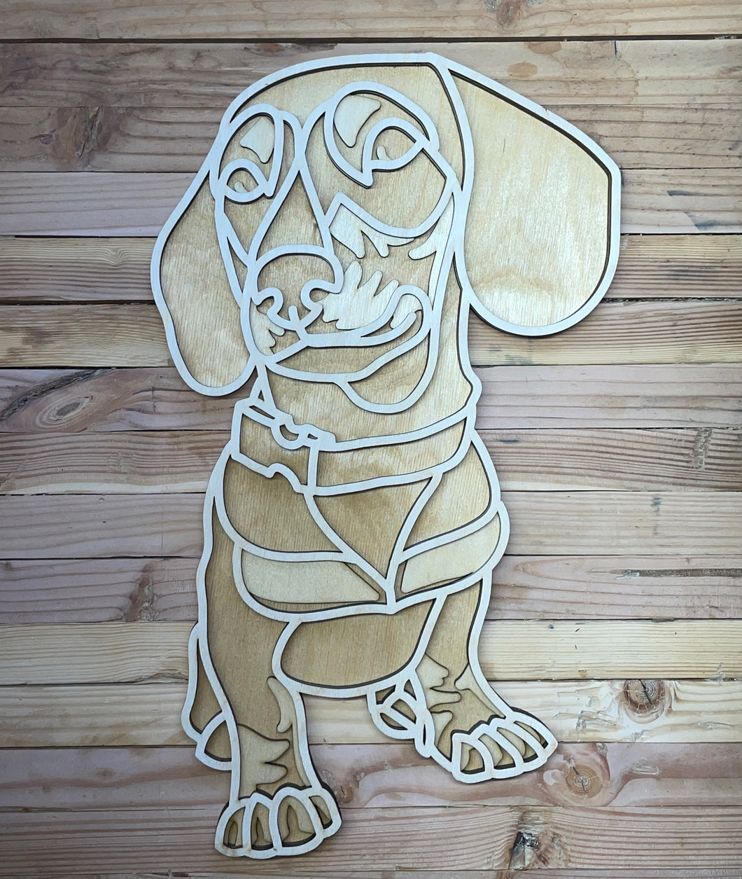 Daschshund mandala